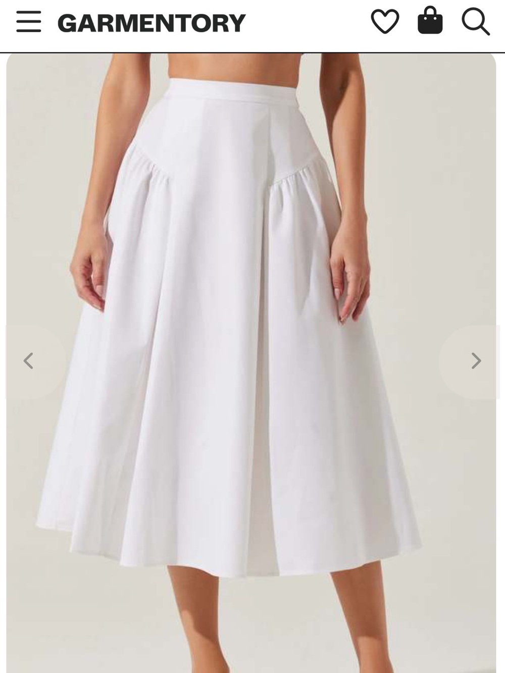ASTR THE LABEL NWT Laila skirt size M